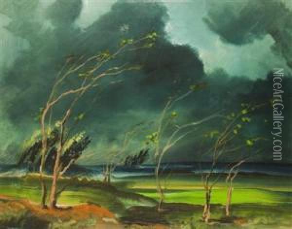 A Storm Oil Painting - Viktor Rolin