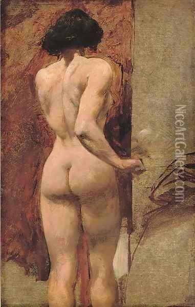 Study of a female nude 3 Oil Painting - William Etty