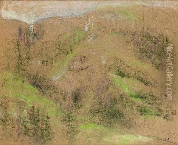 Paysage Des Vosges Oil Painting - Jean-Edouard Vuillard