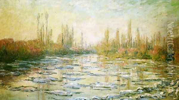 The Ice-Floes Oil Painting - Claude Oscar Monet