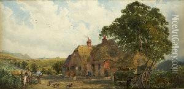 Cheshunt, Hertfordshire Oil Painting - John Faulkner