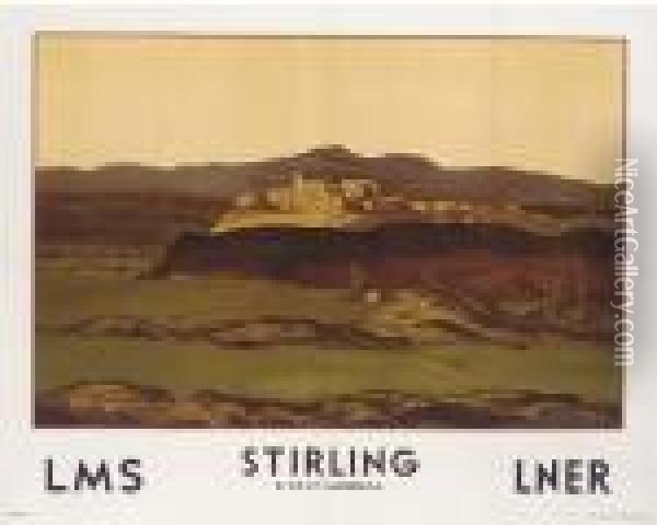 Stirling Oil Painting - David Young Cameron