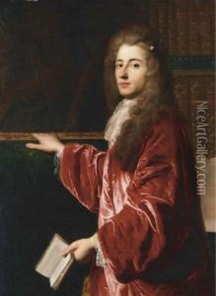 Portrait Of H. Bernard De Roqueleyne Oil Painting - Francois de Troy