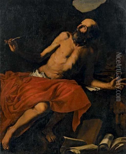 San Girolamo Oil Painting - Jusepe de Ribera