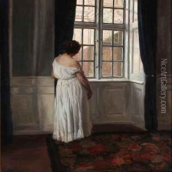 Interior Oil Painting - Sally Philipsen