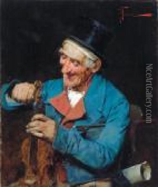 Der Geigenspieler Oil Painting - Pietro Torrini