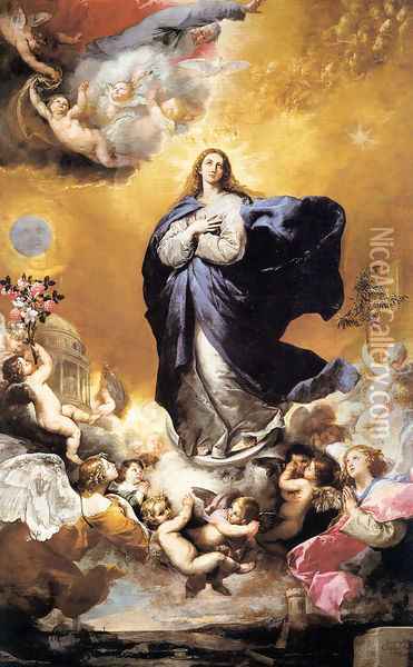 Immaculate Conception 1635 Oil Painting - Jusepe de Ribera