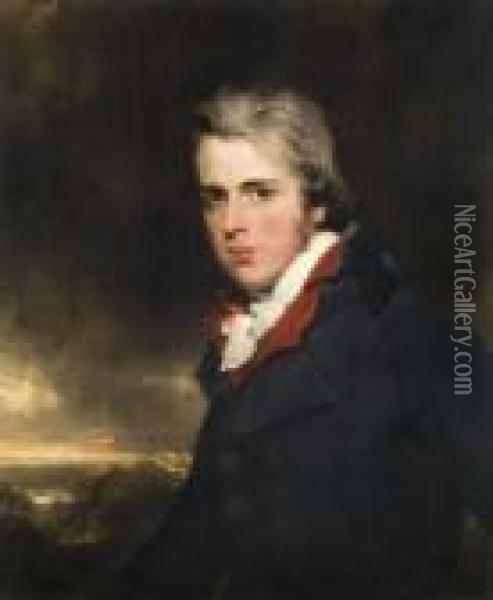 Portrait De Charles Lock Of Norbury (1770-1804) Oil Painting - Sir Thomas Lawrence