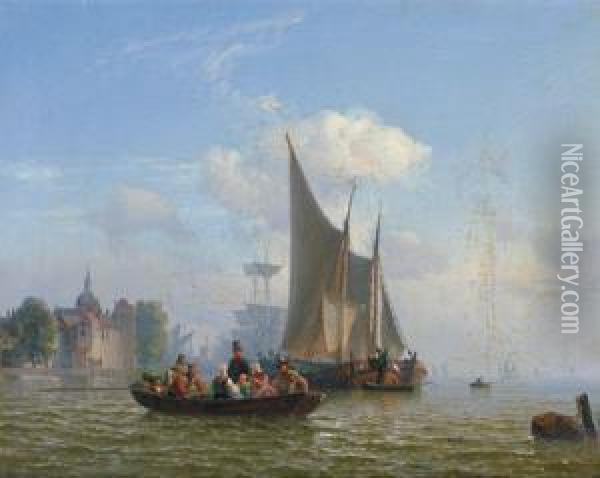 Hollandischer Kuste Oil Painting - Hermann Mevius