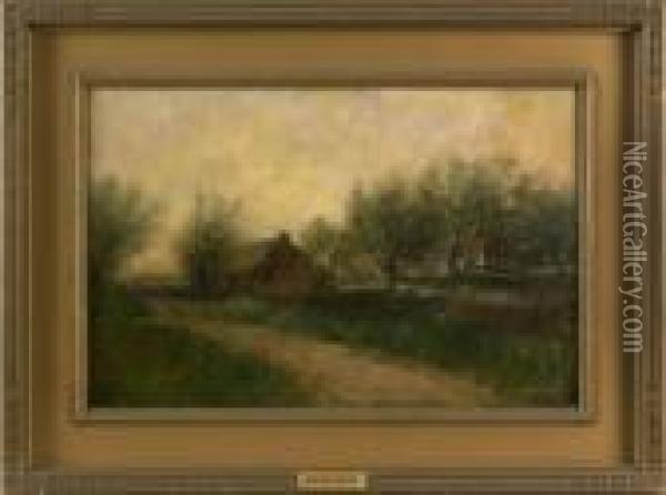 Landscape Oil Painting - Bruce Crane