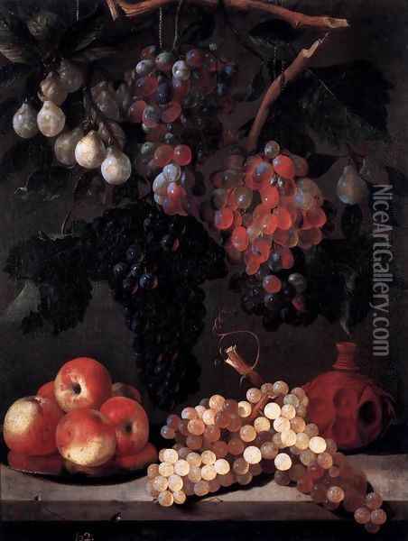 Still-Life of Fruit 2 Oil Painting - Juan Bautista de Espinosa