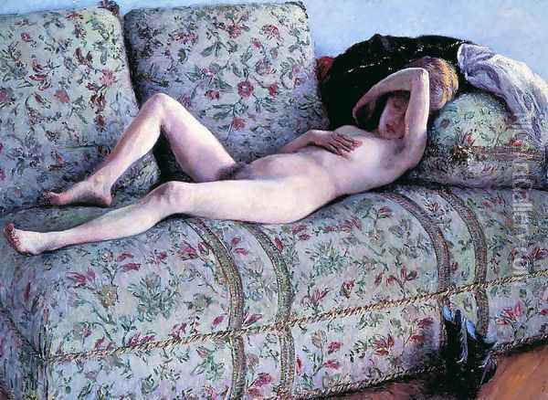 Nude woman Oil Painting - Gustave Caillebotte