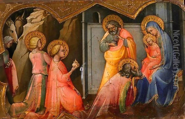 Adoration of the Magi Oil Painting - Lorenzo Monaco