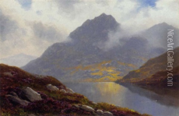 Loch Lyne, Scotland Oil Painting - James H.C. Millar
