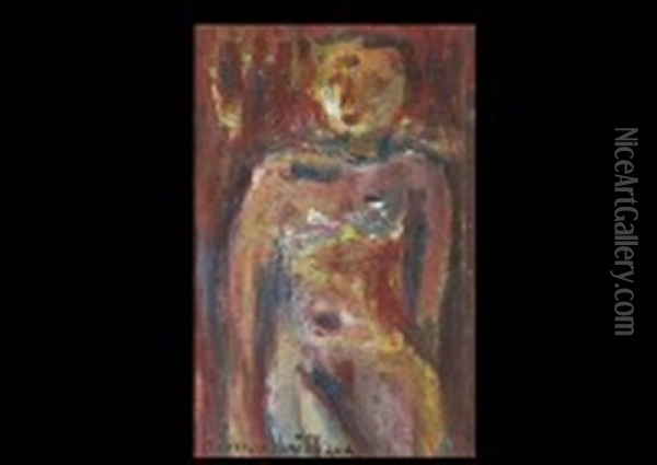 Nude Oil Painting - Toshiyuki Hasegawa