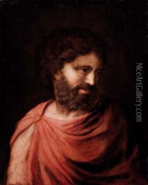 Ritratto Dall'antico Oil Painting - Polidoro Da Caravaggio (Caldara)