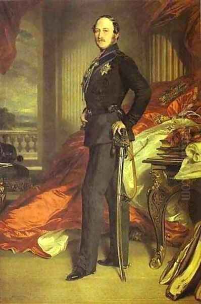 Prince Albert 1859 oil painting reproduction by Franz Xavier ...
