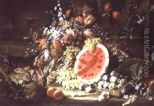 Still Life of Fruit Oil Painting - Aniello Ascione