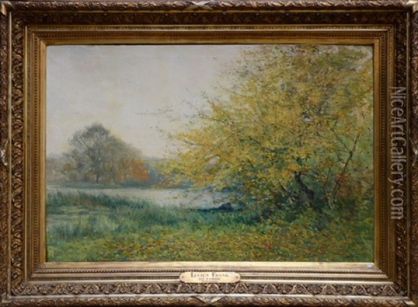 Octobre Tervueren Oil Painting - Lucien Frank