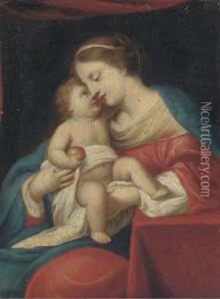 The Madonna And Child Oil Painting - Jacques De Stella