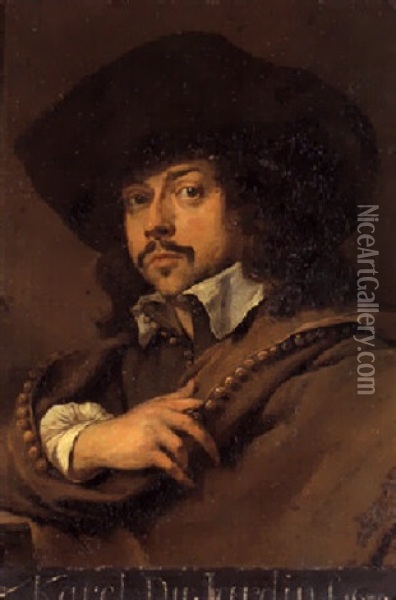 Portrait Des Arnoldus Boonen Oil Painting - Karel Dujardin