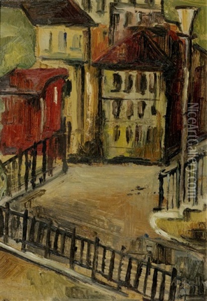 Paysage Urbain Oil Painting - Alice Bailly