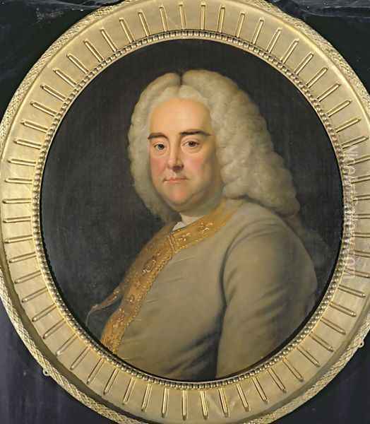 George Frederick Handel 2 Oil Painting - Thomas Hudson