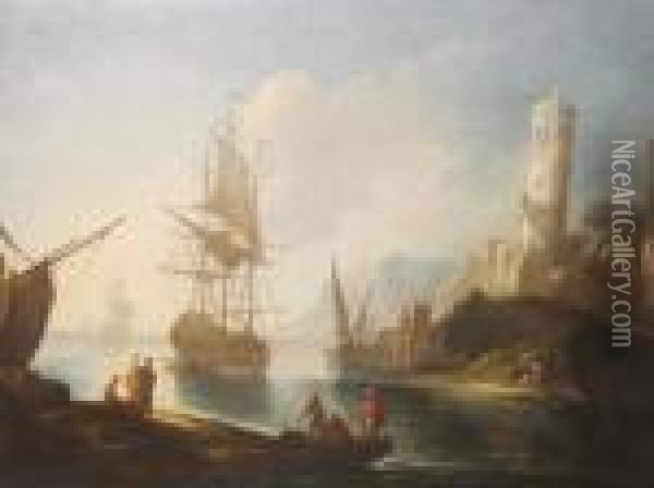 Marine Oil Painting - Bonaventura, the Elder Peeters