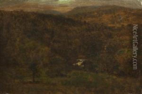 Landscape Oil Painting - George Inness