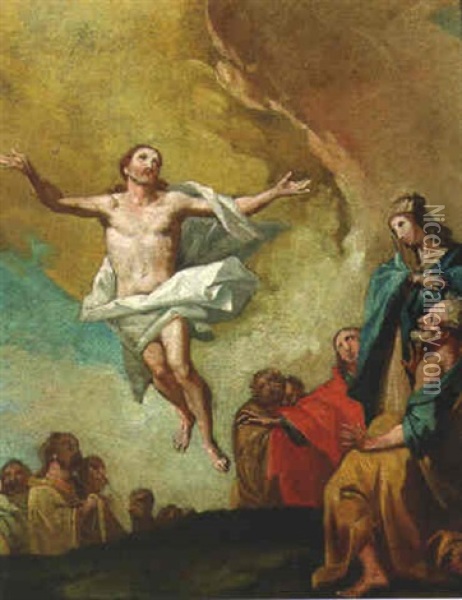 The Resurrection Oil Painting - Corrado Giaquinto