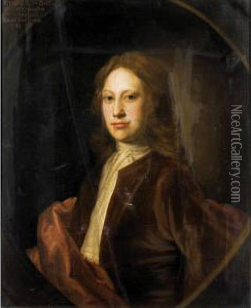 Portrait Of Archibald, 3 Rd Son Of Charles, 9 Th Lord Elphinstone (d.1741) Oil Painting - William Aikman