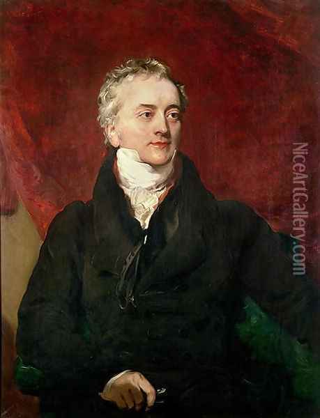 Sir Thomas Young MD, FRS Oil Painting - Henry Perronet Briggs
