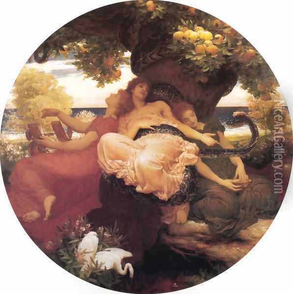 The Garden Of The Hesperides Oil Painting - Lord Frederick Leighton