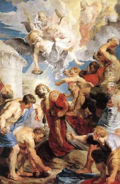 The Martyrdom of St. Stephen Oil Painting - Peter Paul Rubens