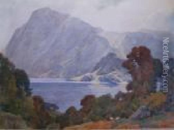 Ullswater Oil Painting - Alfred Heaton Cooper