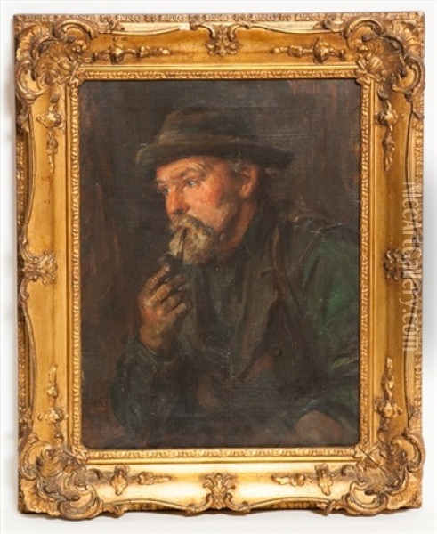 The Fisherman Oil Painting - William Pratt