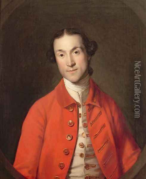 Portrait of Richard, 1st Earl Grosvenor, c.1760 Oil Painting - Sir Joshua Reynolds