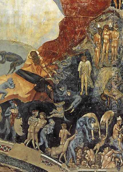 Last Judgment (detail 13) 1306 Oil Painting - Giotto Di Bondone