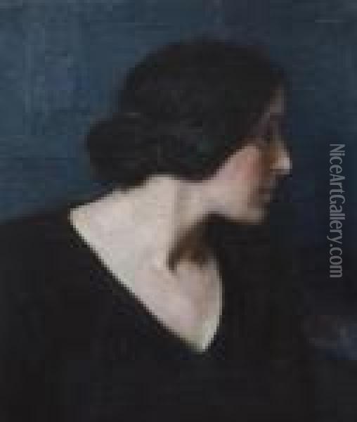 Portrait Oil Painting - Joseph A. Kleitsch