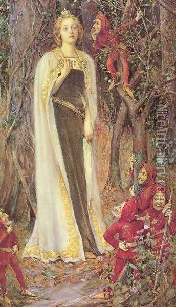 Once upon a Time Oil Painting - Henry Meynell Rheam
