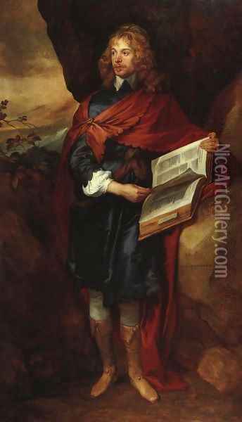 Sir John Suckling 1641 Oil Painting - Sir Anthony Van Dyck