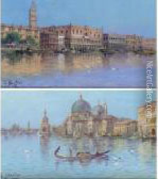 Venetian Views Oil Painting - Karl Kaufmann