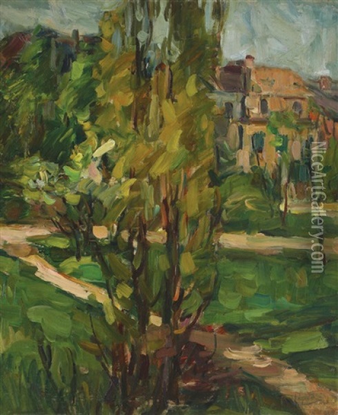 Landscape Oil Painting - Elena Popea