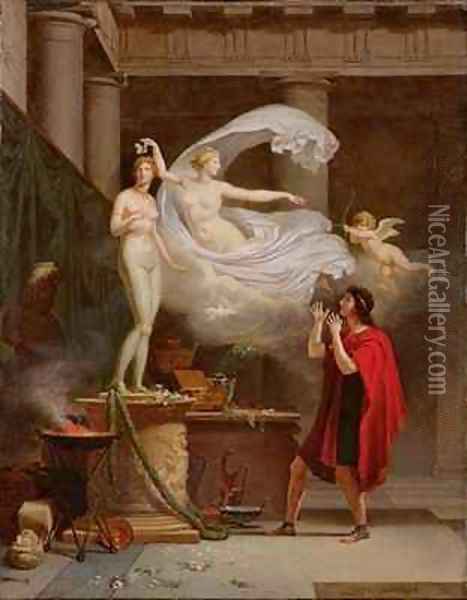 Pygmalion and Galatea Oil Painting - Louis Gauffier