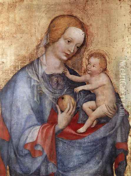 Virgin and Child Oil Painting - German Unknown Master