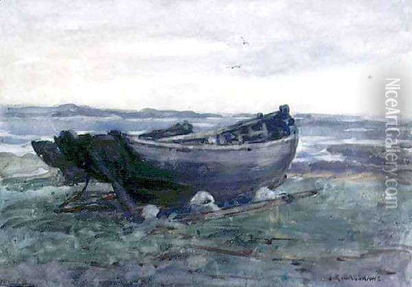 In Connemara Oil Painting - Joseph Richard Bagshaw