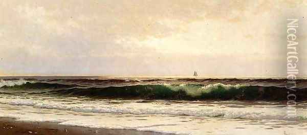 Morning, Salisbury Beach Oil Painting - Alfred Thompson Bricher
