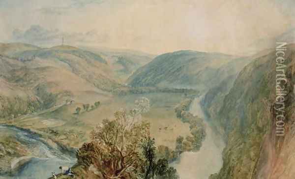 Gibside, County Durham from the North Oil Painting - Joseph Mallord William Turner