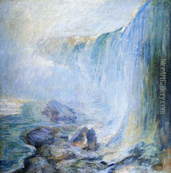 Niagara Falls3 Oil Painting - John Henry Twachtman