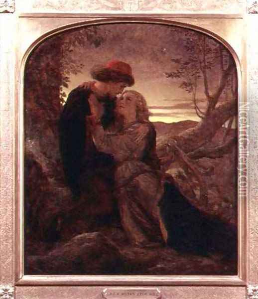 Lovers Tryst Oil Painting - Sir Joseph Noel Paton